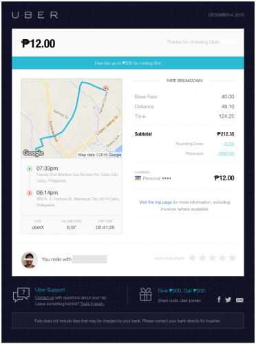 Uberセブフィリピン