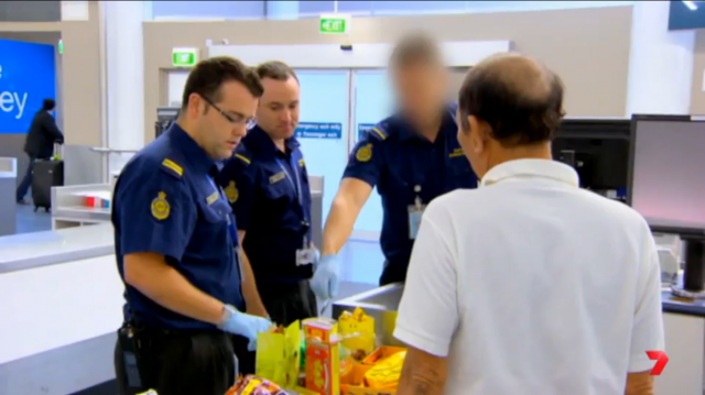 オーストラリアテレビ番組border security 