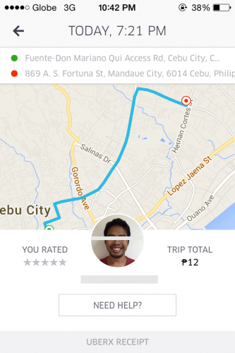 Uberセブフィリピン