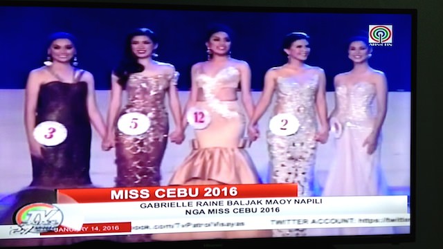 ミスセブ2016フィリピン美人コンテスト