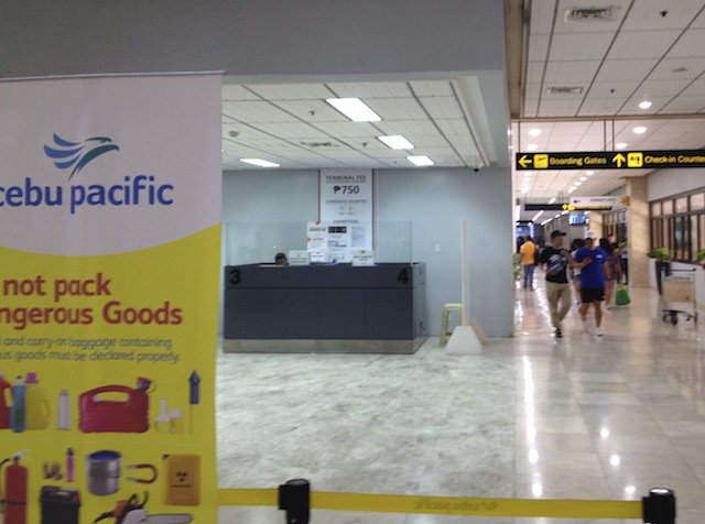 セブ 空港 出国税