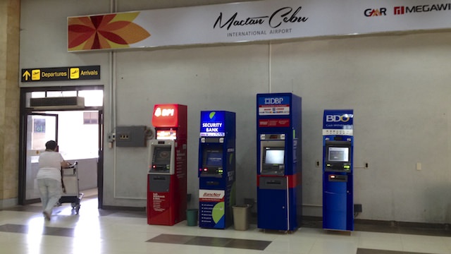 セブ 空港 ATM